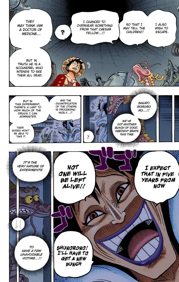 One Piece - Digital Colored Comics Chapter 685 12